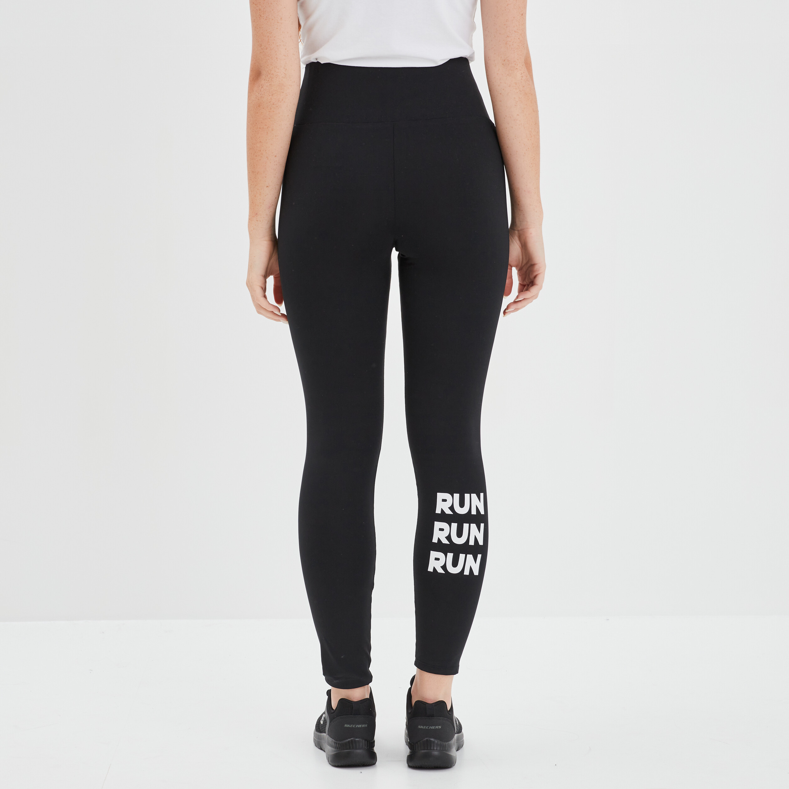Legging taille extra haute noir femme | La Halle
