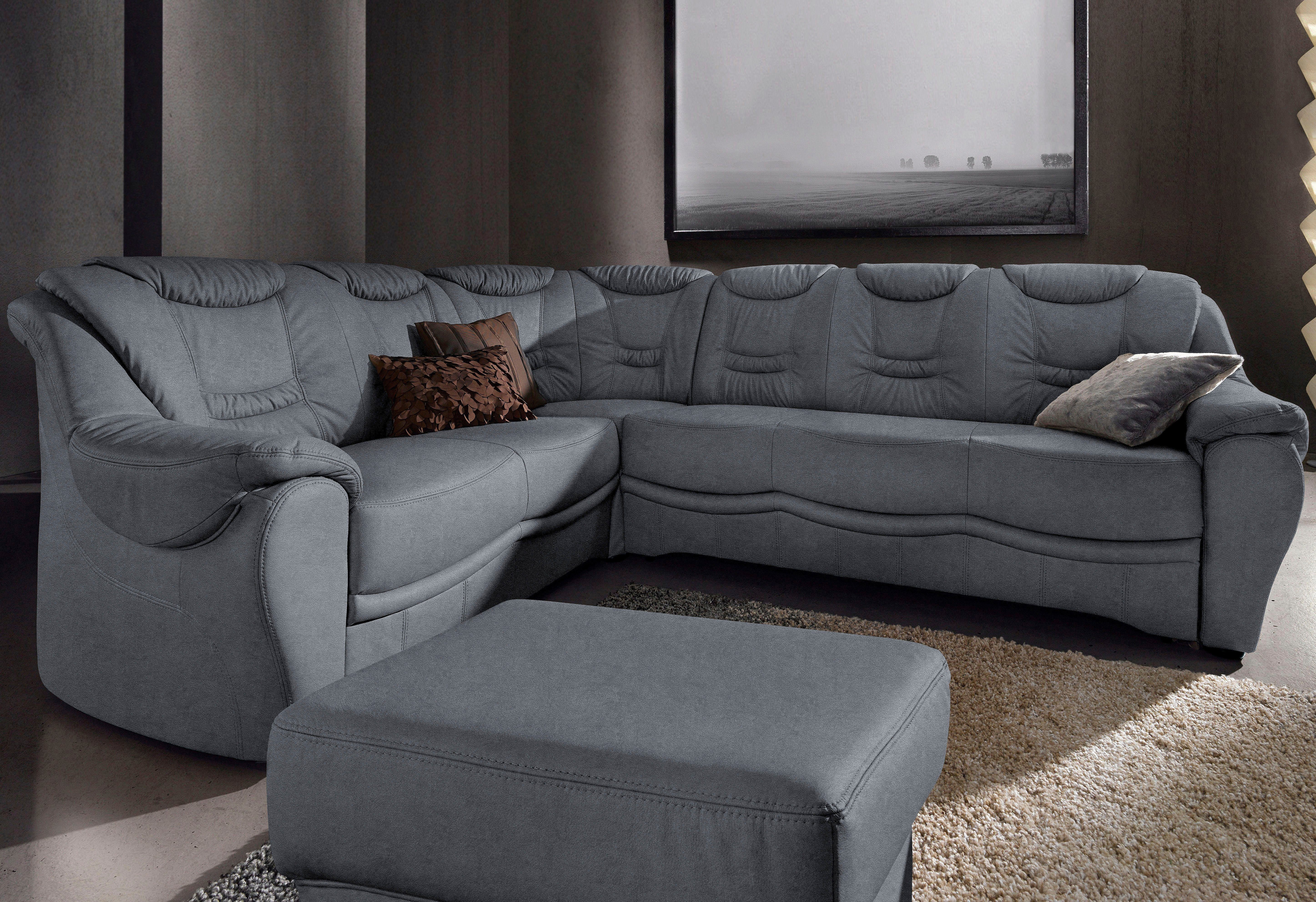 sit&more Ecksofa Benson, wahlweise mit Bettfunktion