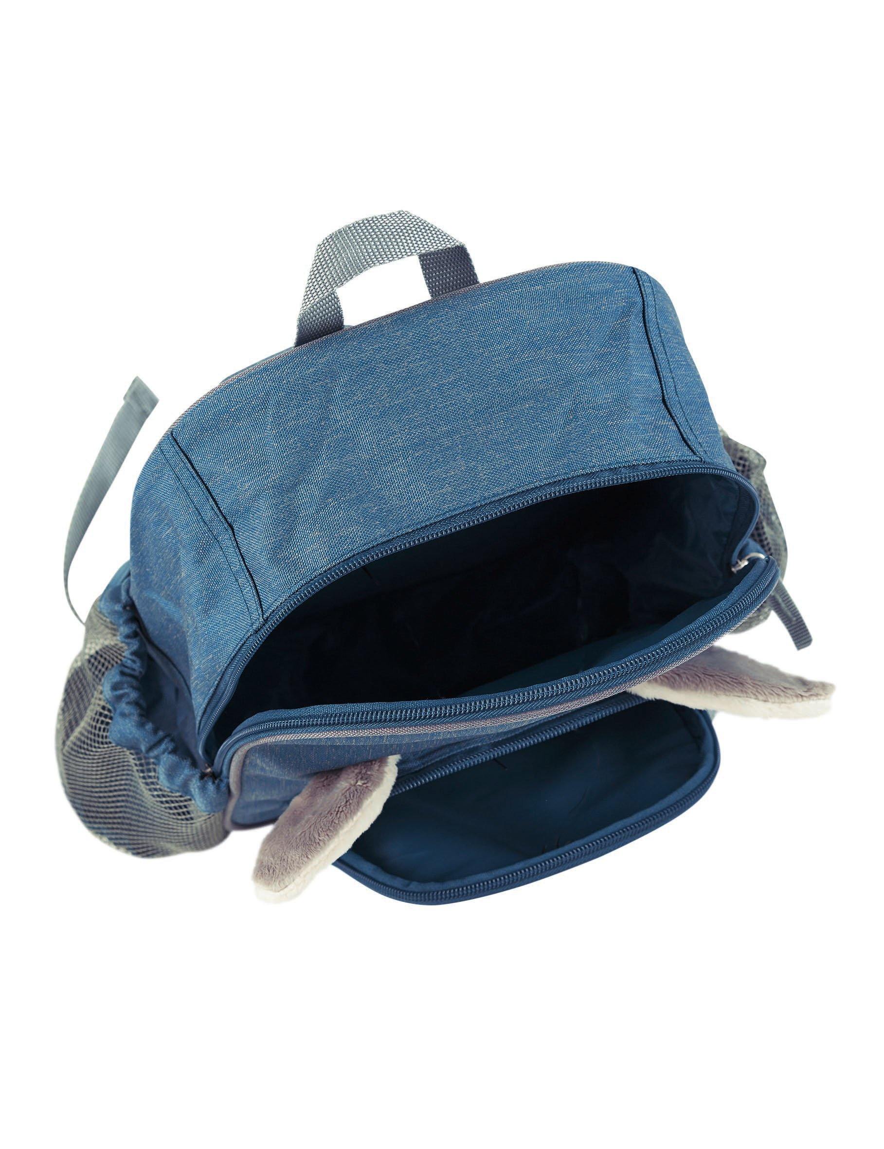 Funktions-Rucksack Esel Emmi in Blau mit 3D-Ohren, 5L