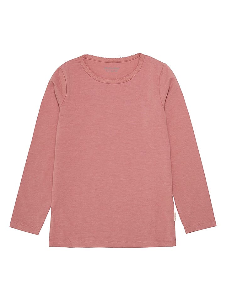 Minymo 2er-Set: Longsleeves in Rosa/ Creme günstig kaufen 80