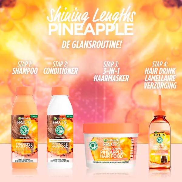 Garnier Fructis šampon za kosu s mirisom ananasa 350 ml