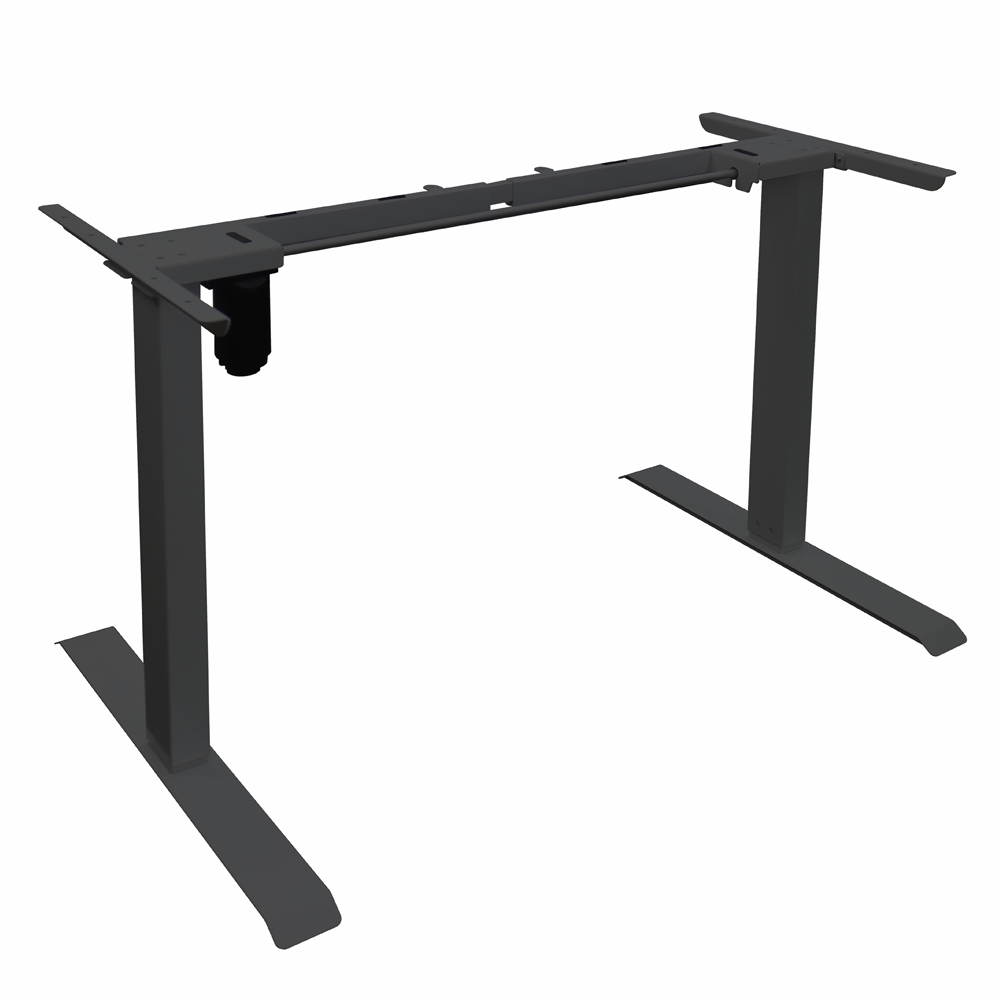 Home Deluxe Höhenverstellbarer Schreibtisch elektrisch LUMINA - 160 x 80 cm Eiche