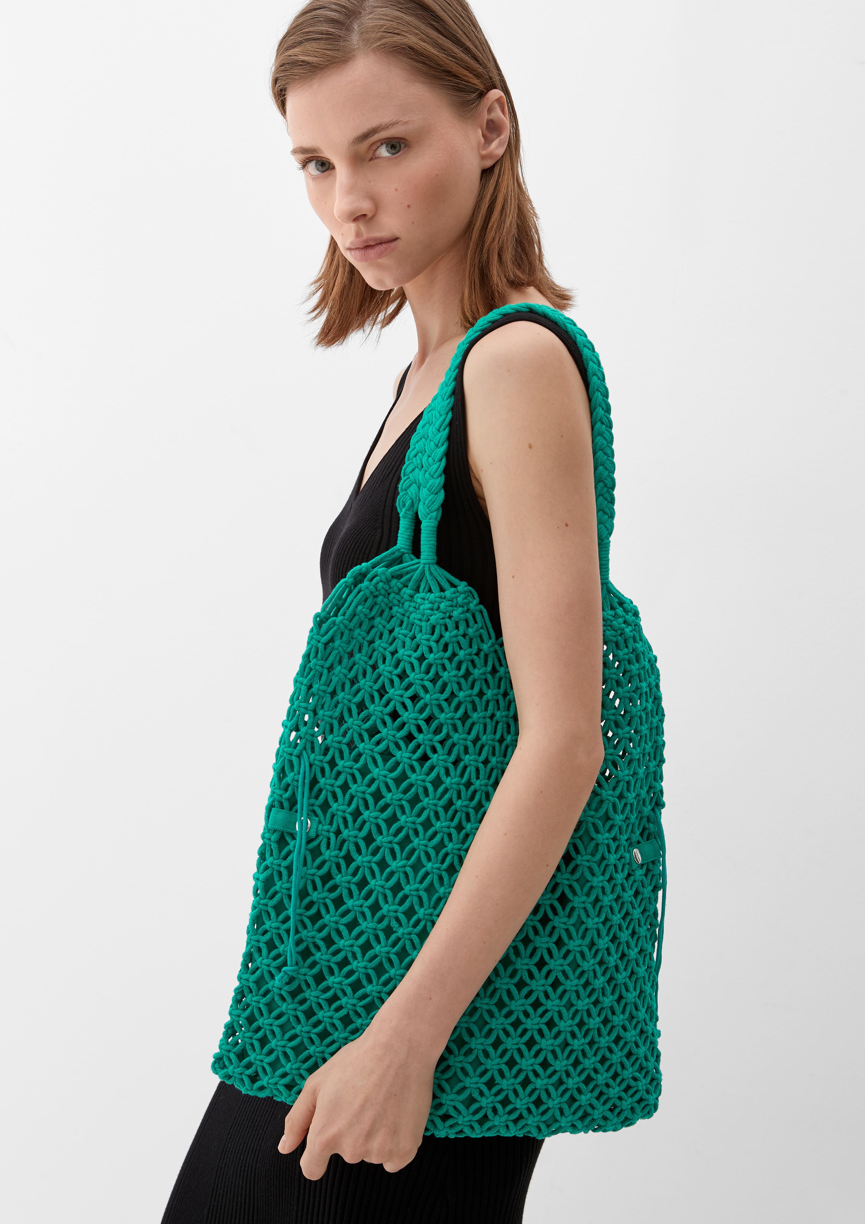 Makramee-Shopper mit Innentasche  2129935-7646
