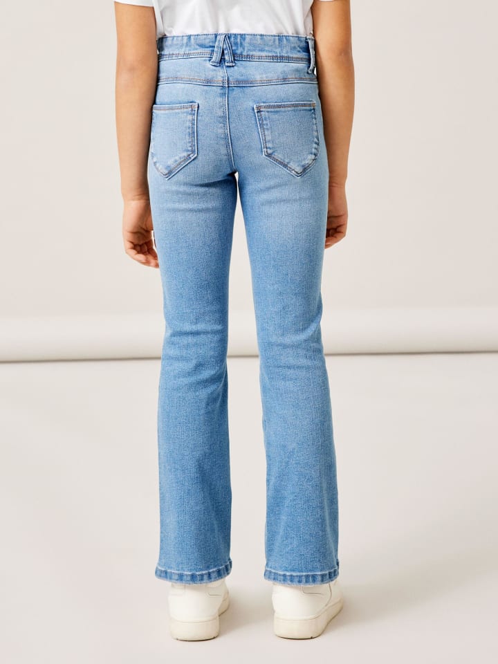 name it Bootcut Jeanshose in medium blue denim günstig kaufen
