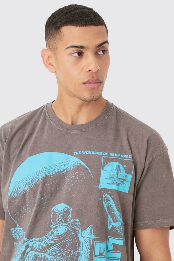 Oversize T-Shirt mit Limited Edition Print