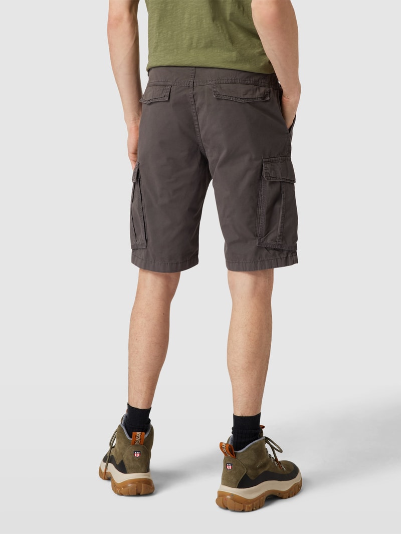 Shorts mit Cargotaschen in anthrazit
