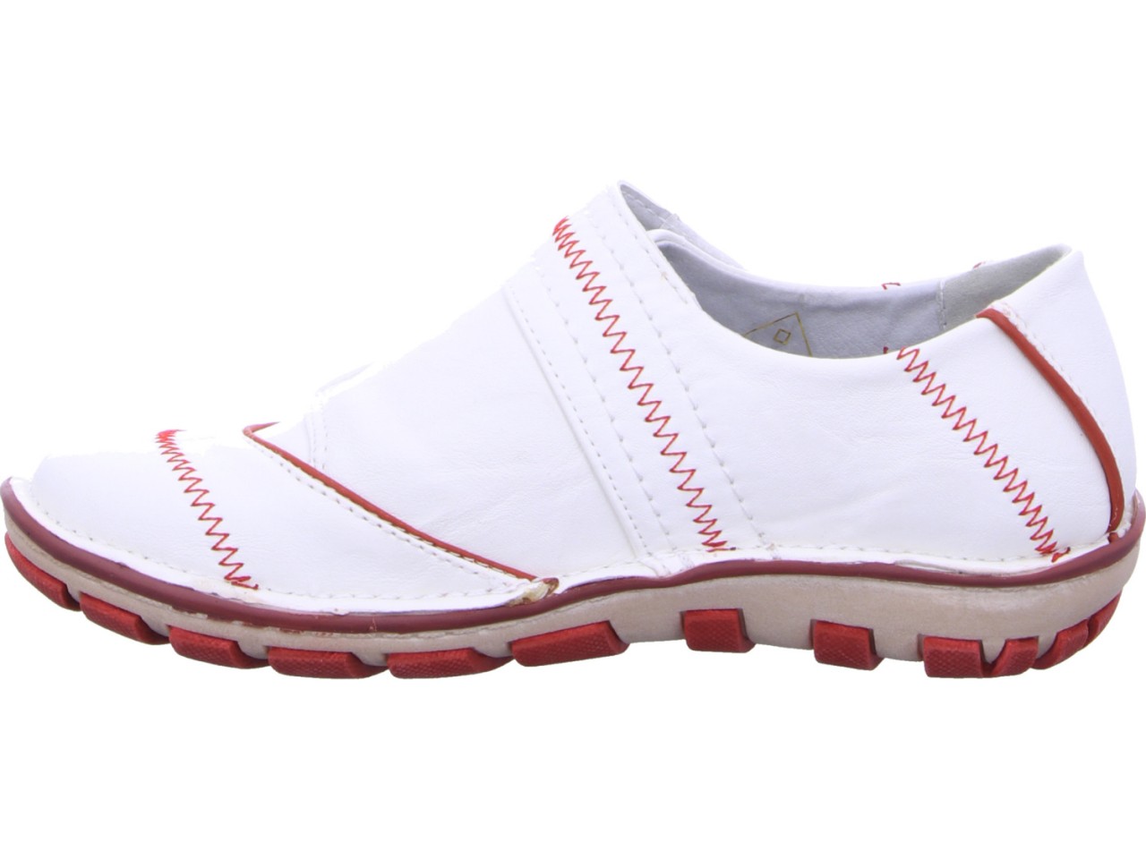 DIVERSE Sportliche Slipper weiss