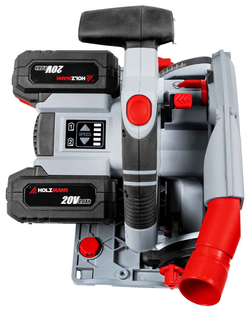 Holzmann TAS165AKKU Batteridriven motorsåg 2x20V 4,0 Ah Li-jon 54 mm