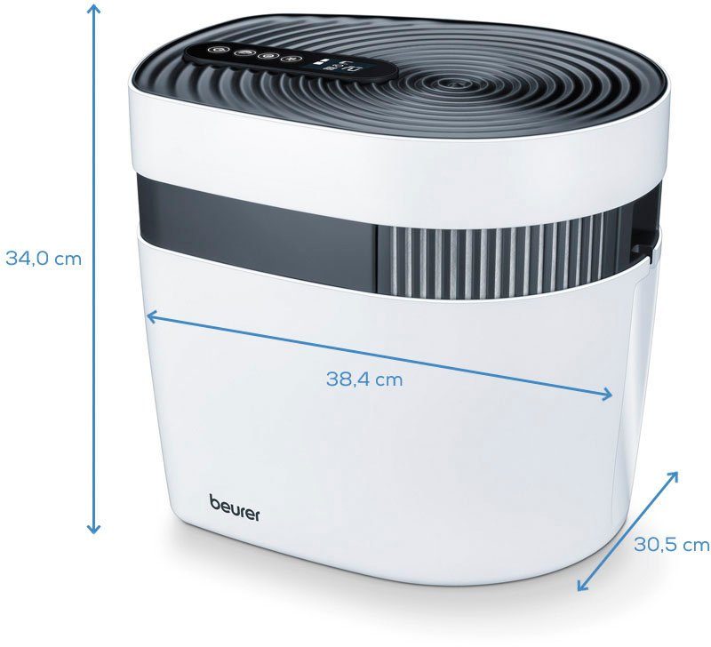 BEURER Kombigerät Luftbefeuchter und -reiniger MK 500 + MK 500 Kombi Set, für 50 m² Räume, inklusive Kombi-Set