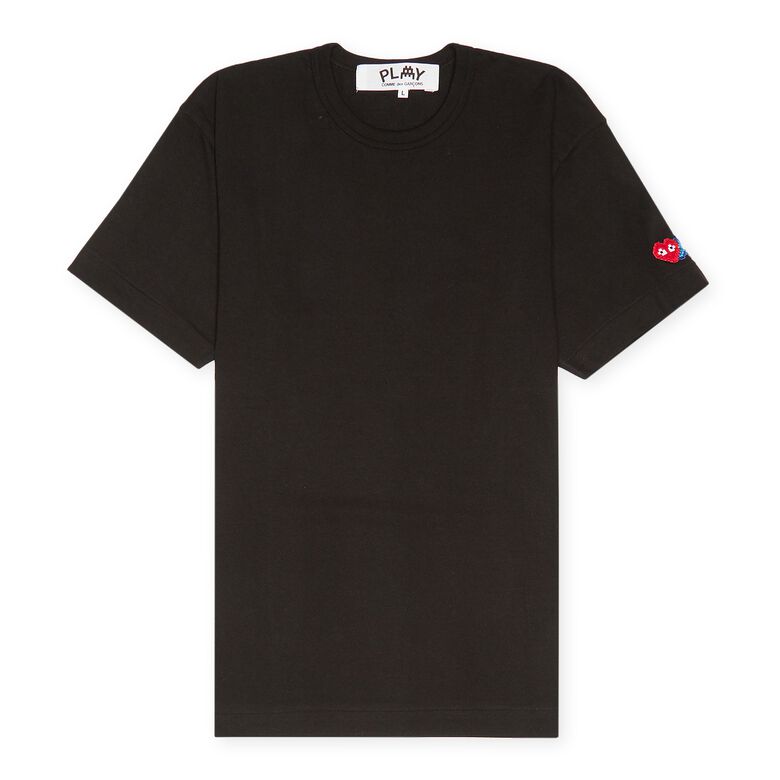 Comme des Garcons Play x The Artist Invader T-Shirt Black
