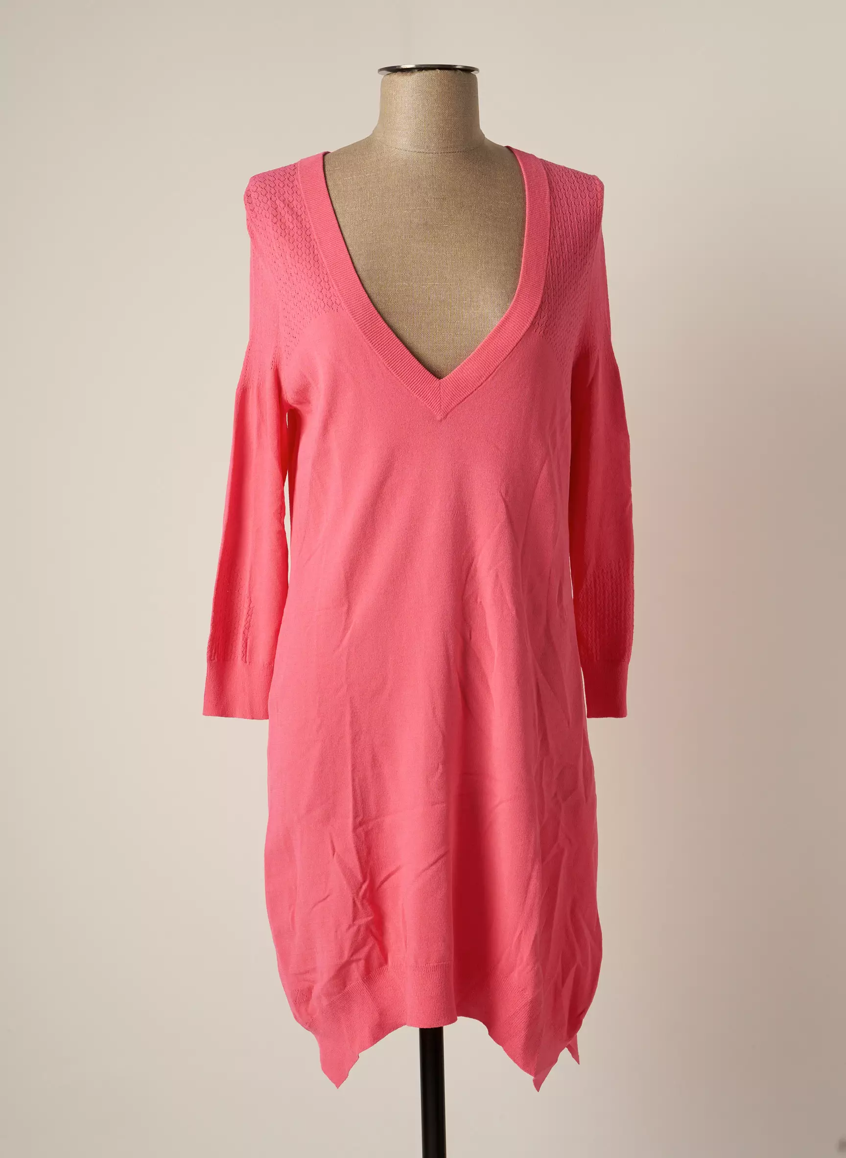Zadig Voltaire Robes Pulls Femme couleur rose