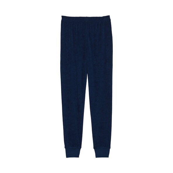 Frottee Pyjama, navy/türkis, 122/128, 2er Set