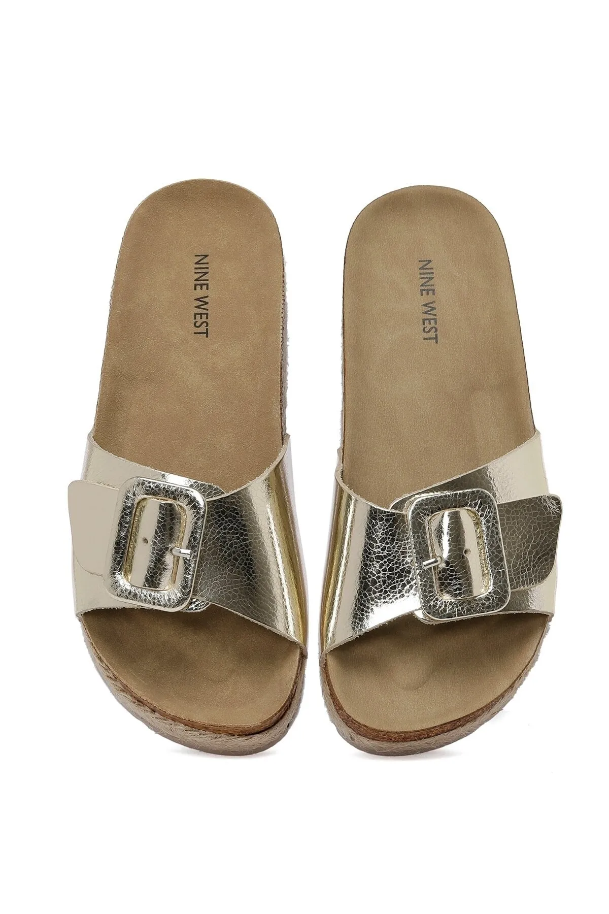 Nine West  Desna 3fx Gold Damen-Hausschuhe
