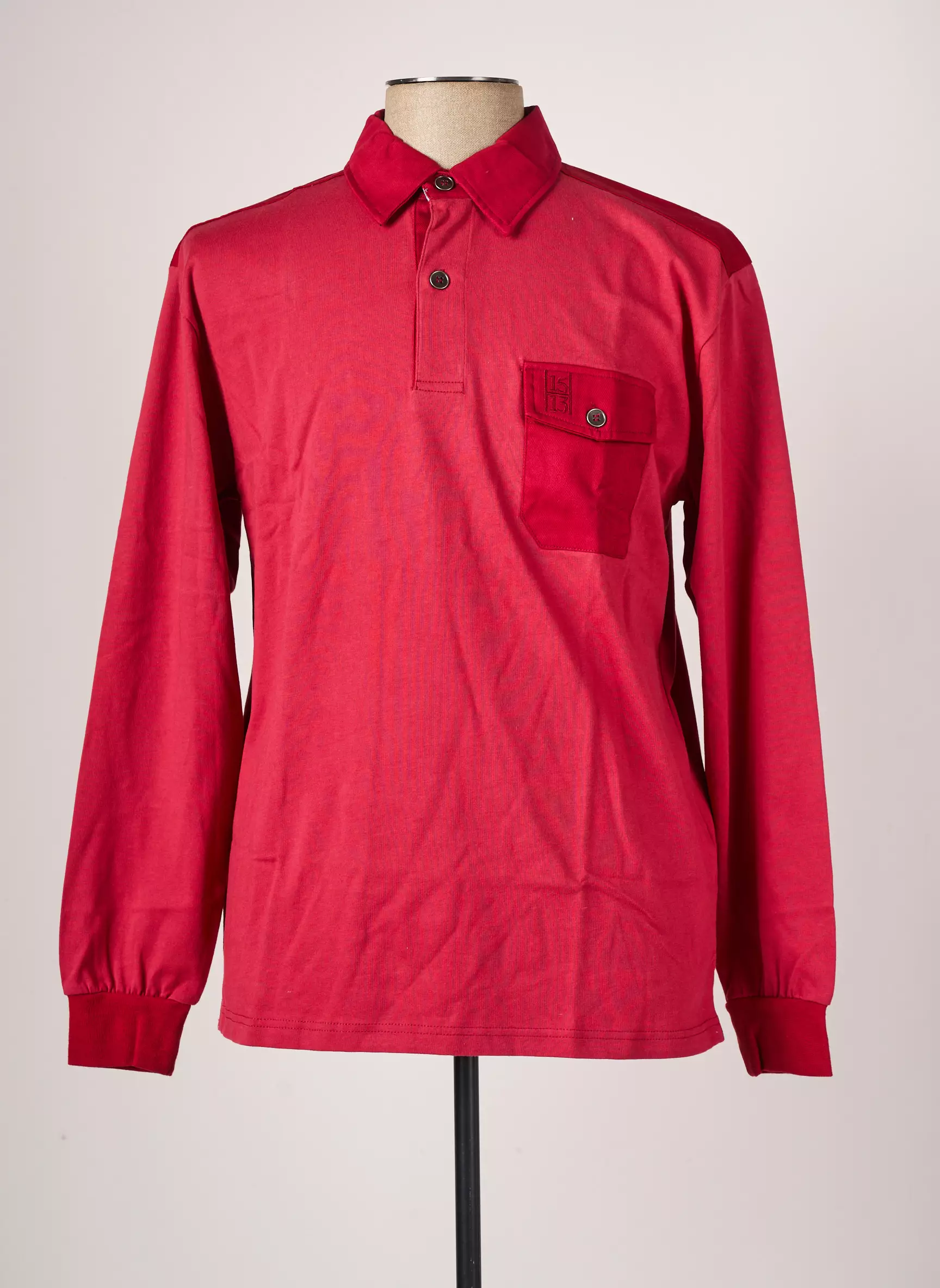 Quinze Treize Polos Homme couleur rose