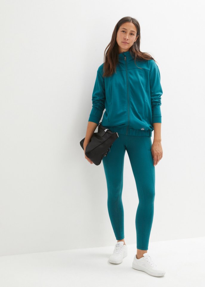 Ultrasofte Kapuzen-Sweatjacke mit Modal