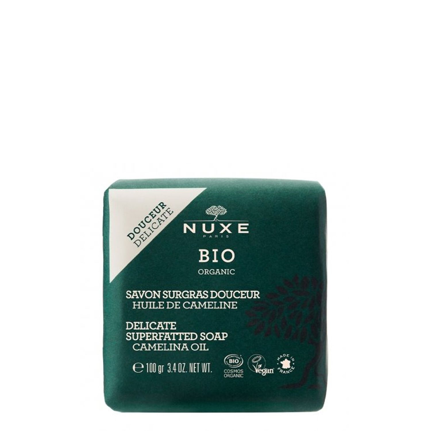 Nuxe Savon Surgras Douceur Nuxe Bio - Peaux sèches - 100gr