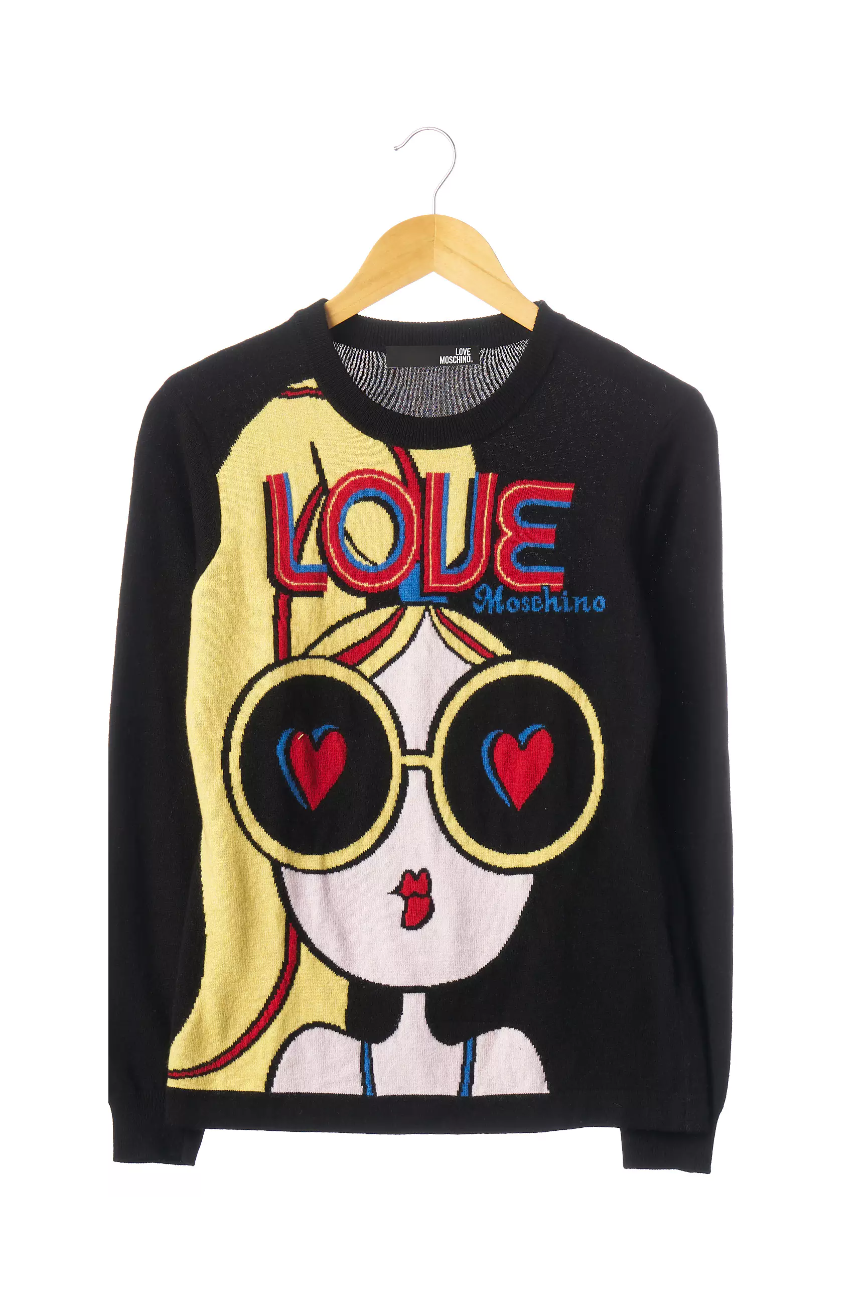 Love Moschino Pulls Femme couleur noir