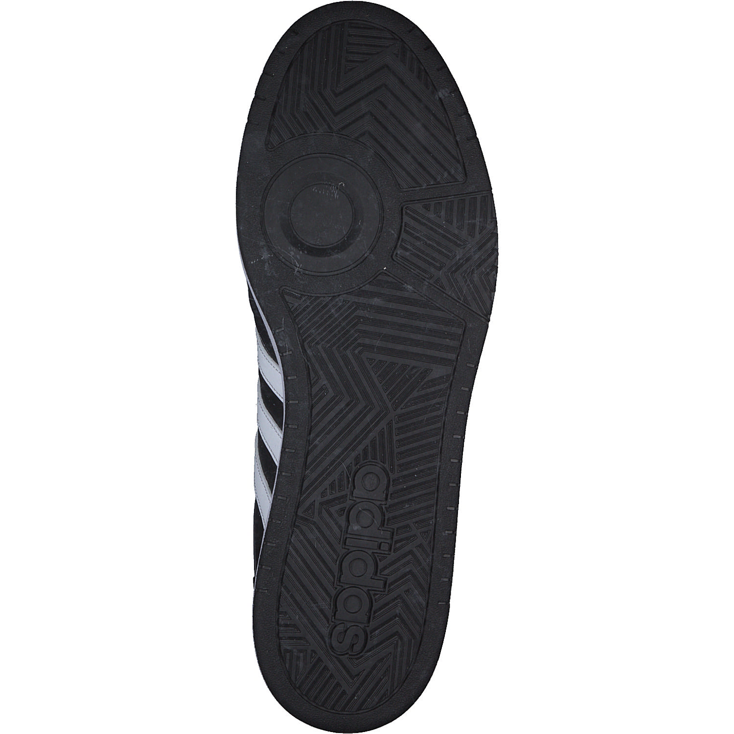 Adidas Hoops 3.0 M, Sneakers Low, Herren, CBLACK/FTWWHT/GRESIX
