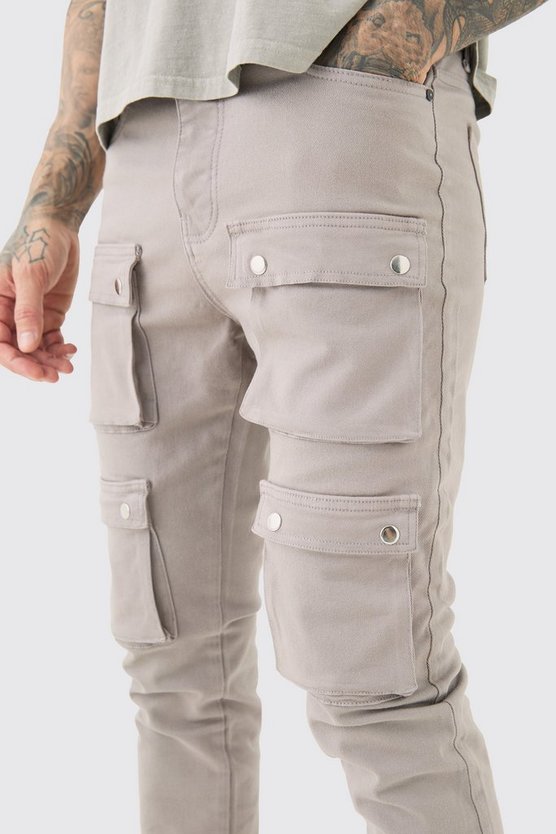 Tall Skinny Cargo-Hose mit Taschen