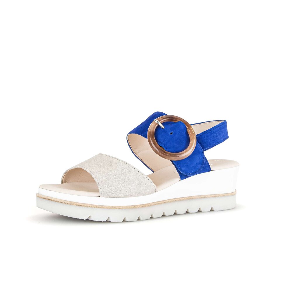 Gabor fashion Keilsandalette blau