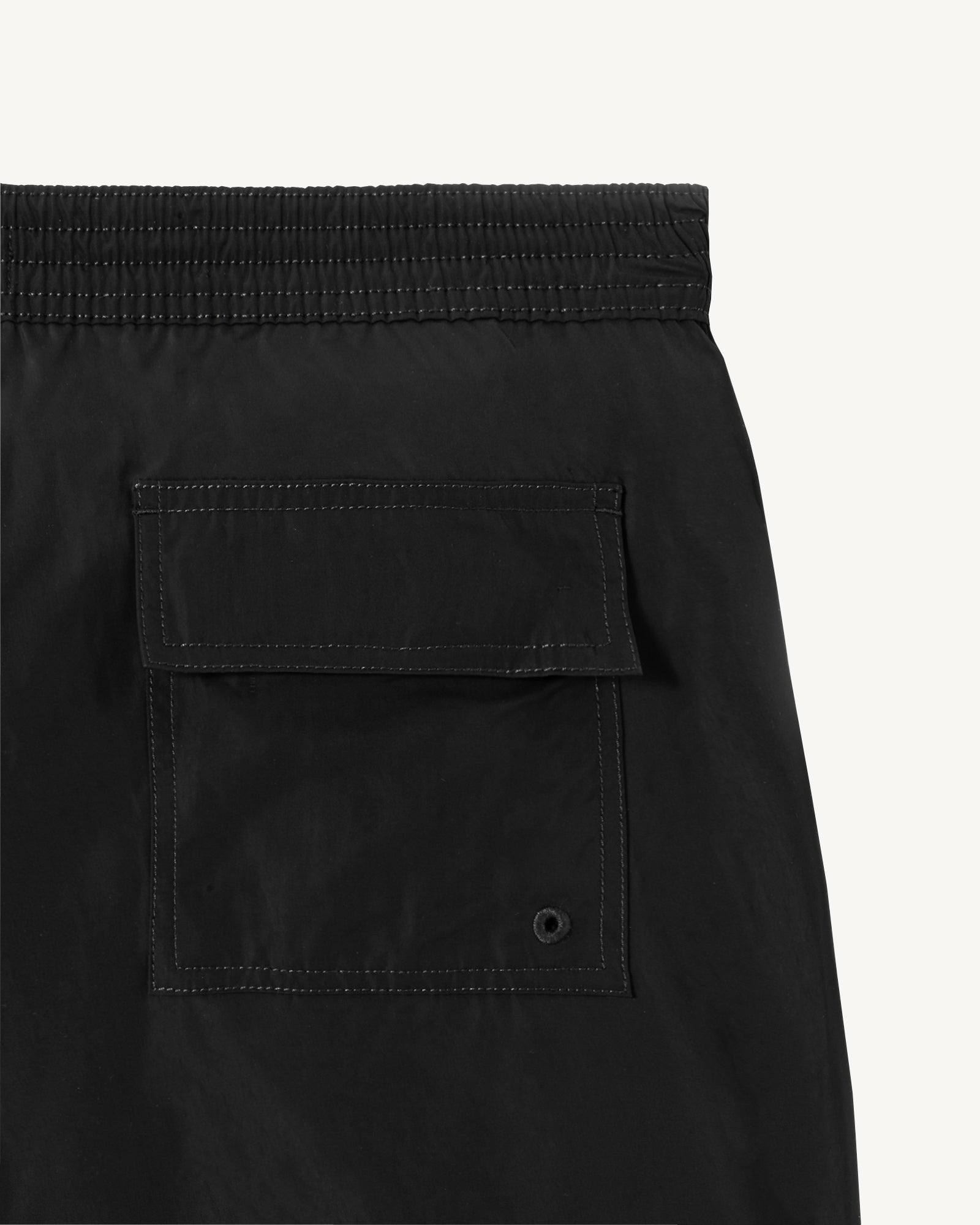Short de bain Noir Biarritz