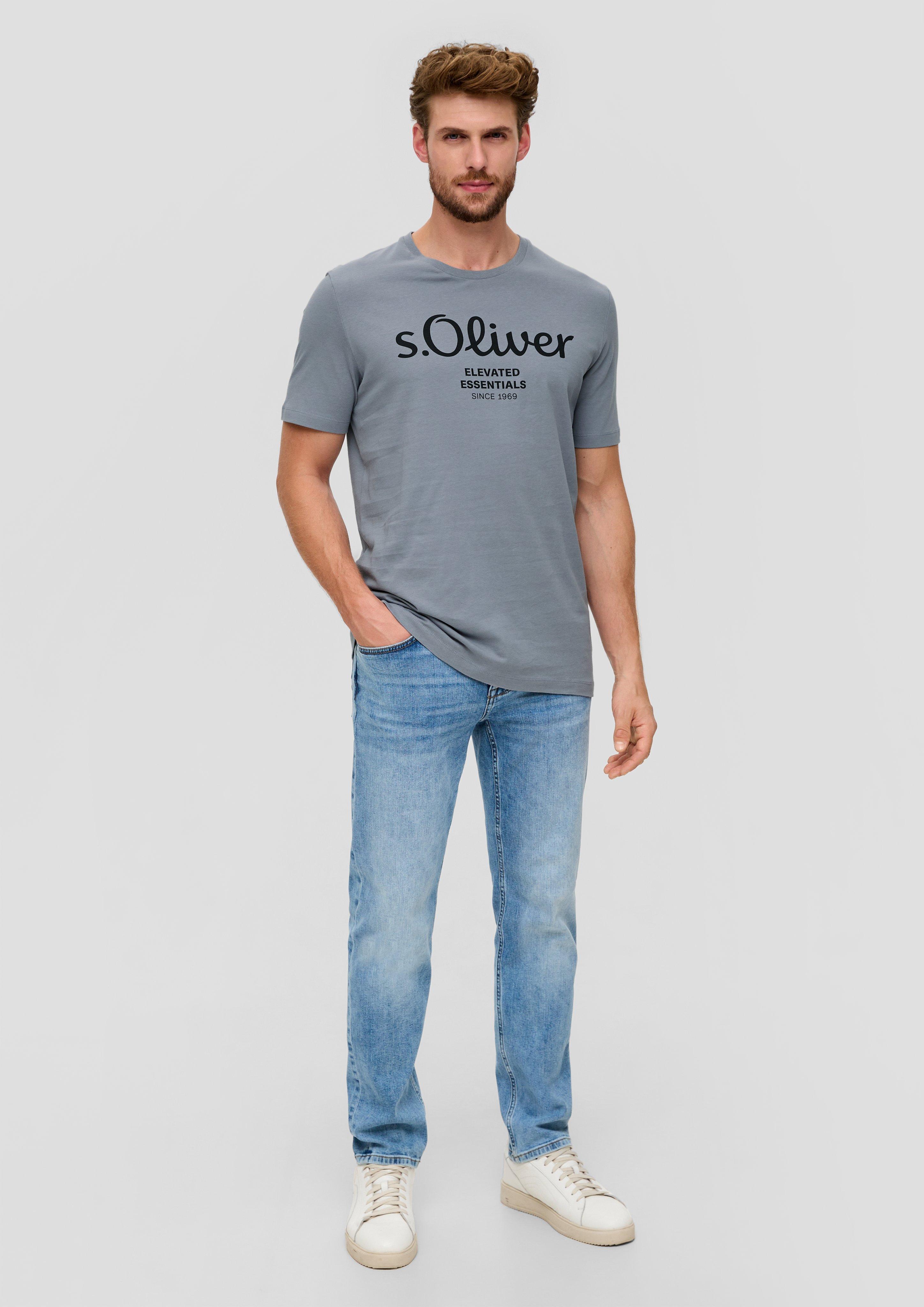 T-Shirt mit Label-Print  2139909-95D1