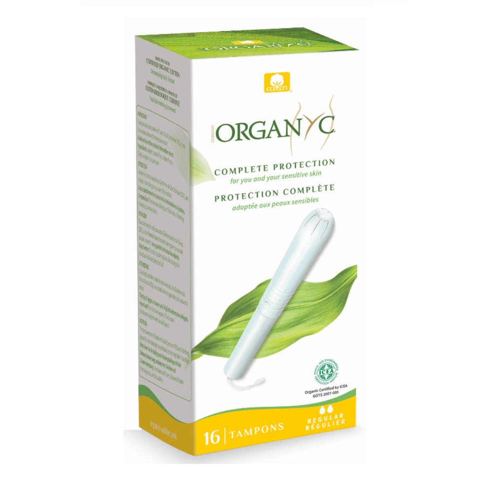 organyc TAMPON REGULIER AC APPLIC. 16u protection menstruelle