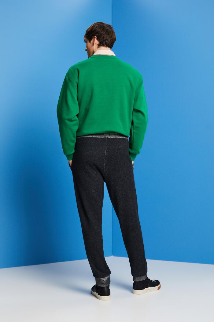 High-Rise-Pants im Jogger-Style mit Logo-Print