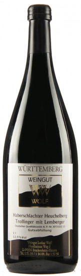 2022 Trollinger-Lemberger halbtrocken 1,0 L - Privatweingut Wolf-Link
