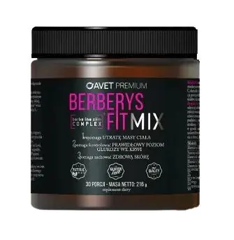 Avet Premium Berberis Fit Mix, dodatak prehrani za podršku mršavljenju, prah