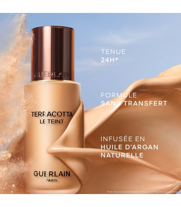 Guerlain-TERRACOTTA LE TEINT-Fond de Teint Perfection Naturelle Fraîcheur Bonne Mine Tenue 24h - Sans Transfert