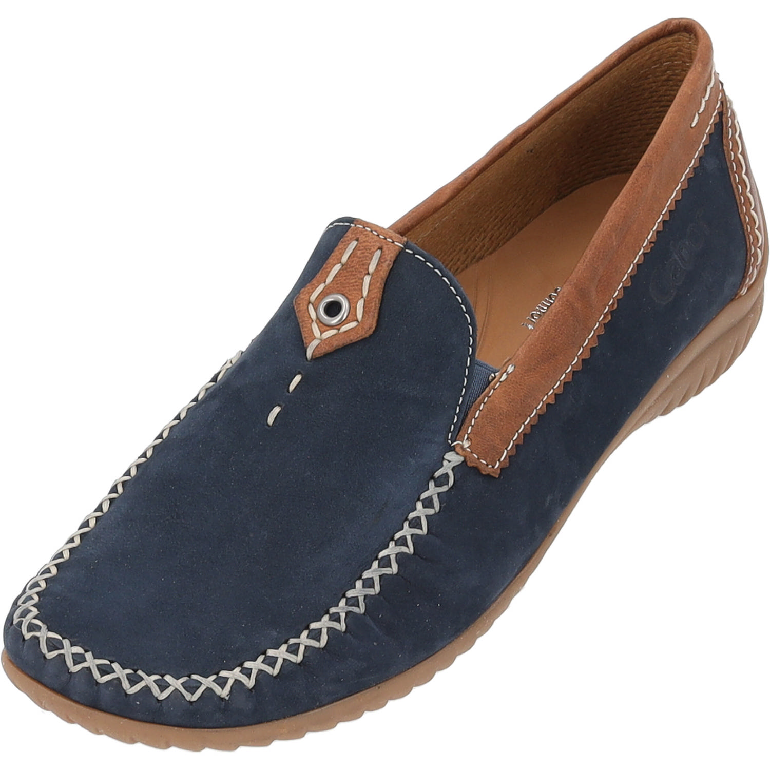 Gabor Comfort 26.090, Mokassins, Damen, blue/new whisky
