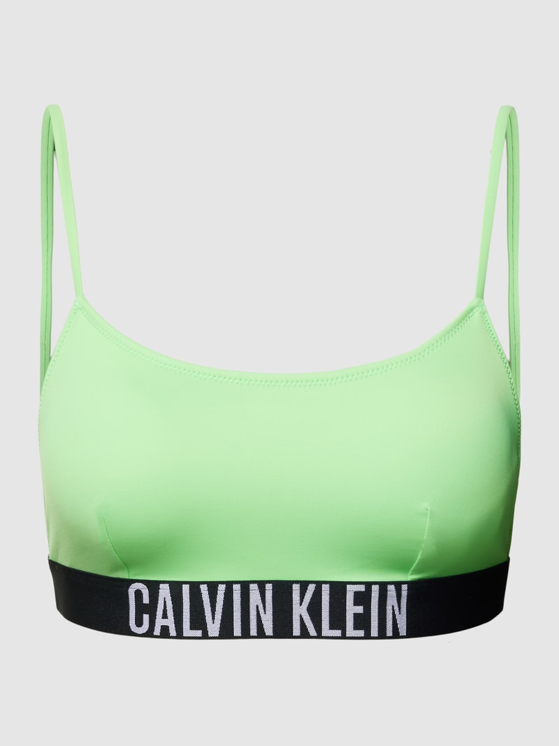 Bikini-Oberteil im Bralette-Look Modell 'INTENSE POWER' in grün