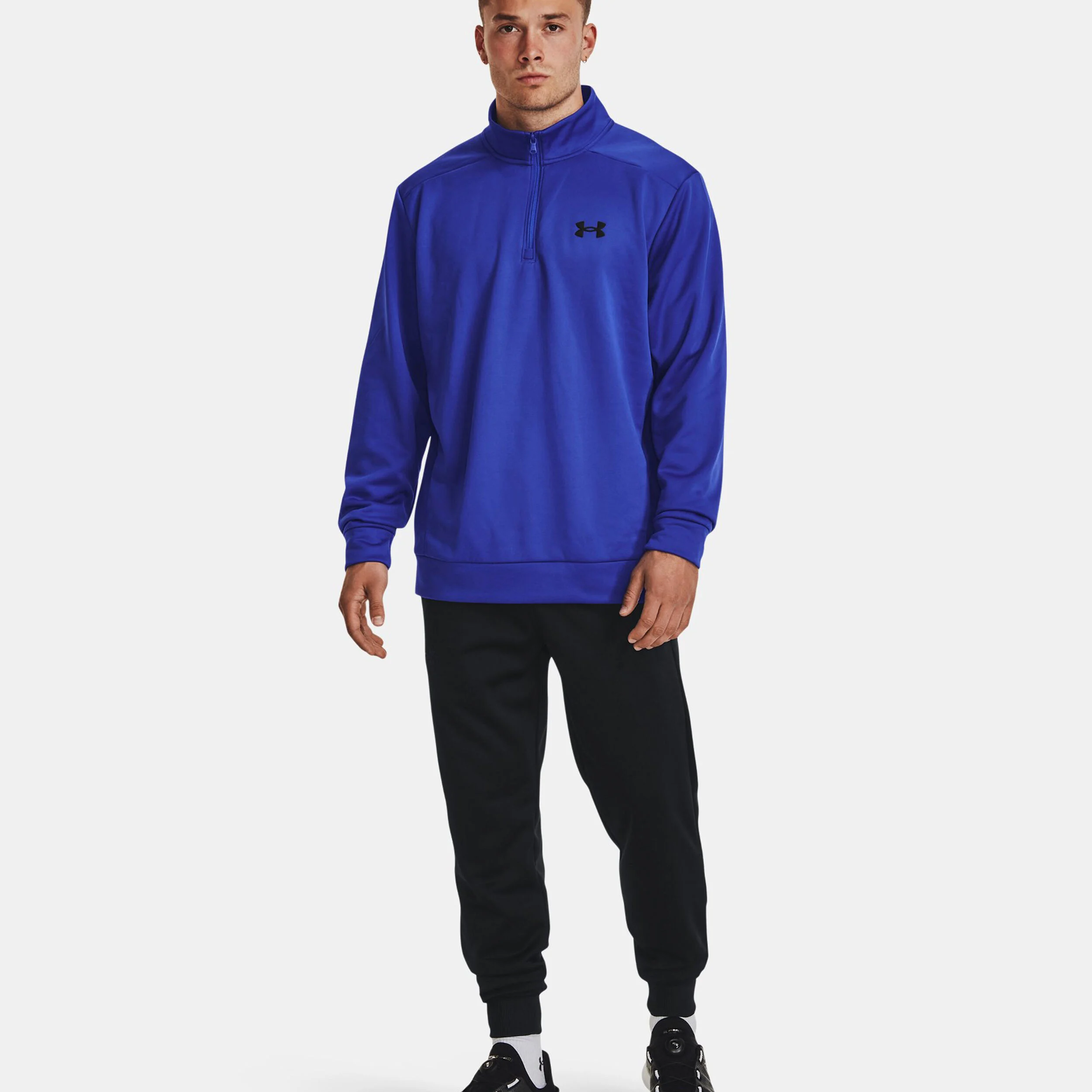 Quarter Half-Zip Longsleeve Herren - Dunkelblau