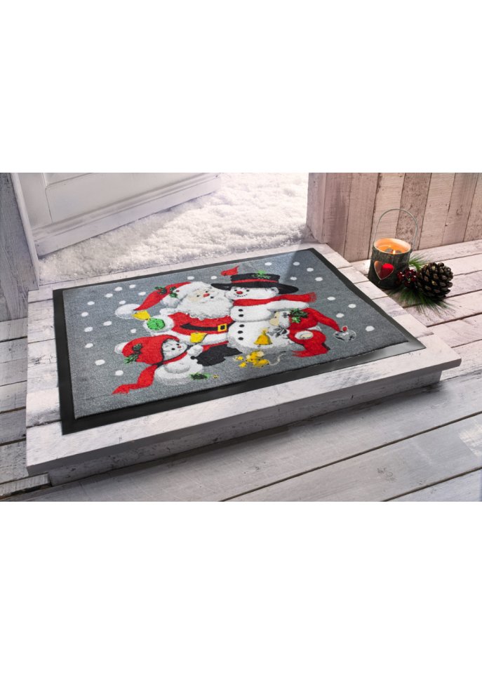 Fußmatte mit Weihnachtsmotiv