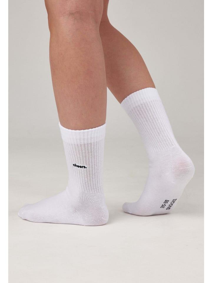 SNOCKS Tennissocken aus Bio-Baumwolle 2 Paar in Cheers günstig kaufen 35-38