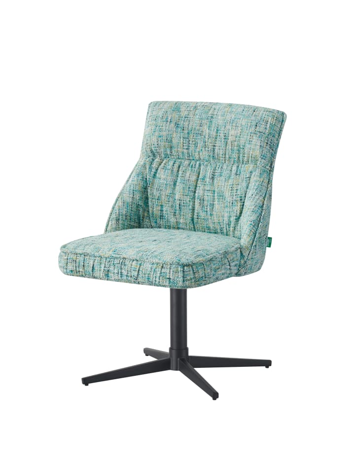 DUBI Möbel 2er-Set: Drehstuhl LORENA in Türkis - (B)49 x (H)83 x  (T)62 cm günstig kaufen onesize