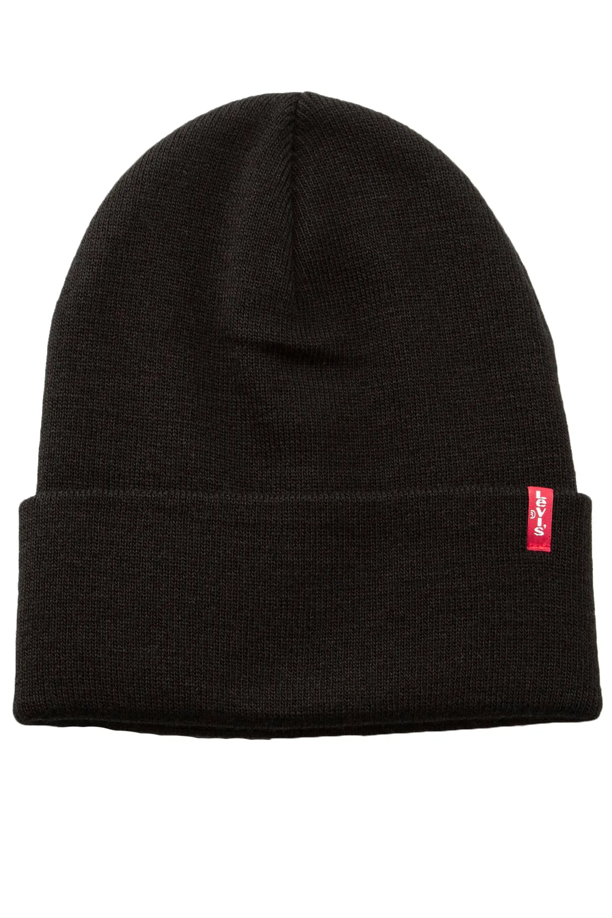 Levi&'s  223878-11-59 Slouchy Beanie Unisex Wintermütze Regular Black Schwarz Original Casual Wear