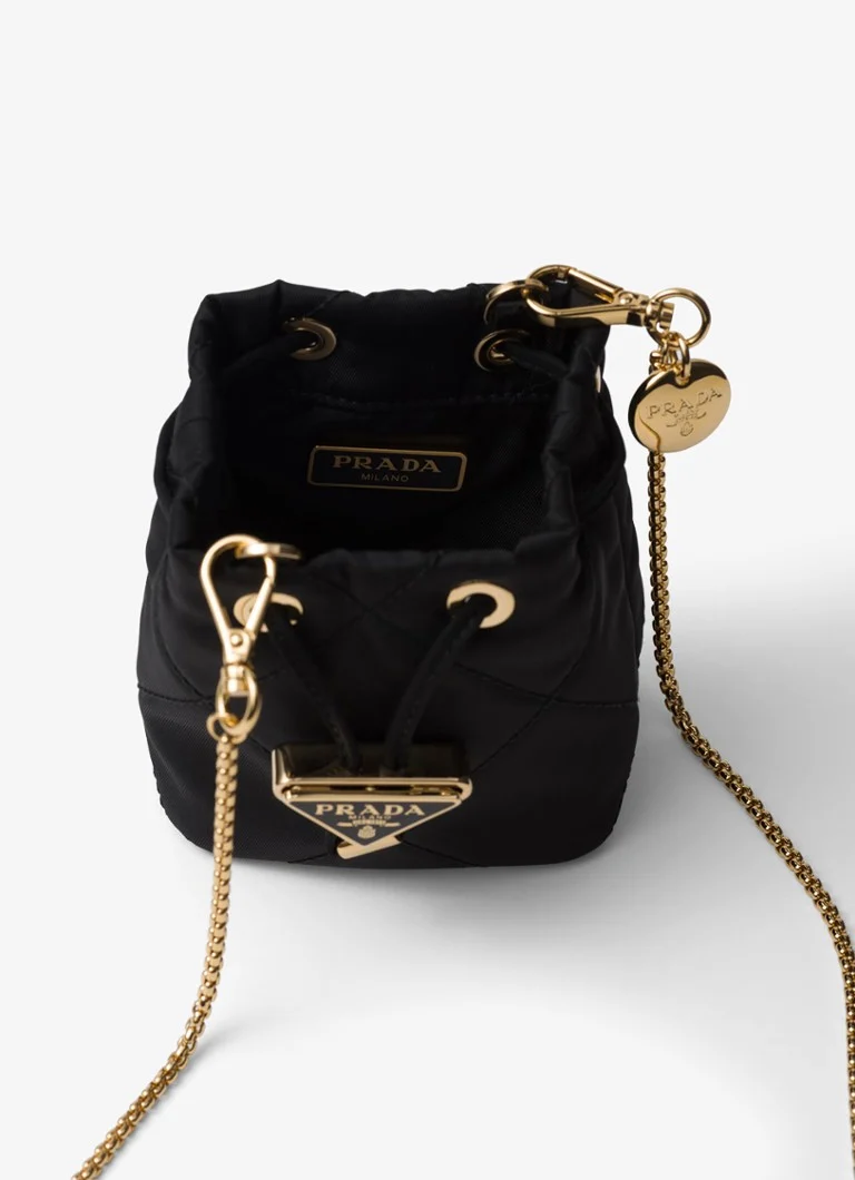 Prada Re-Nylon Mini Logo Taška přes rameno