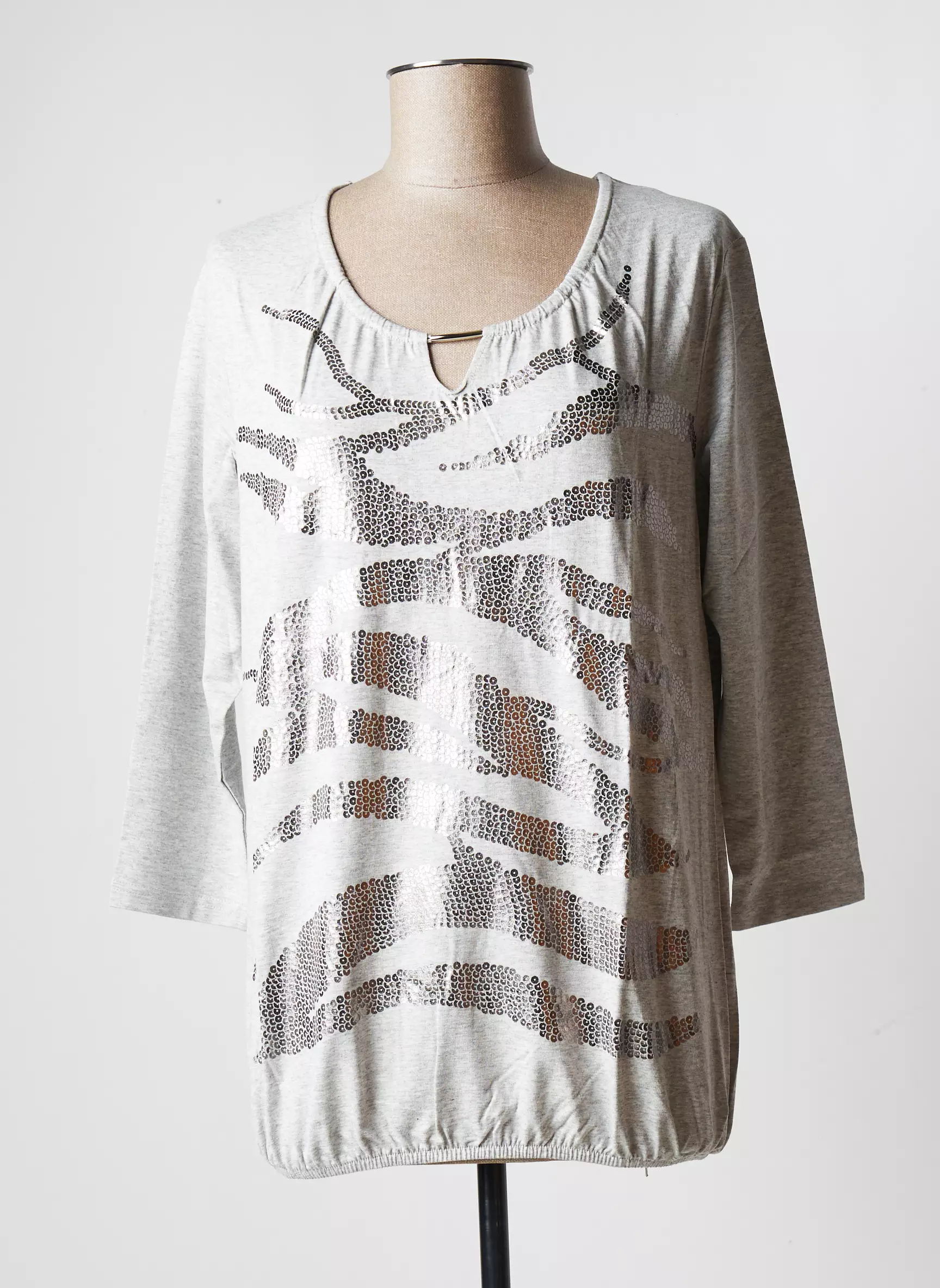 Hajo Tshirts Femme couleur gris