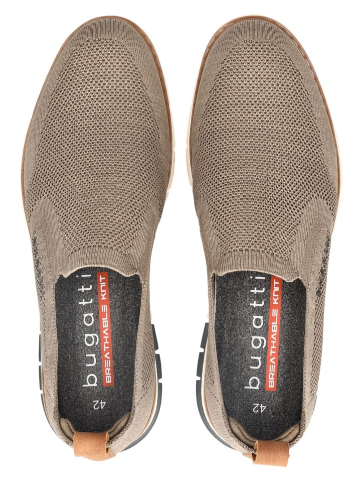 Bugatti Slipper in Taupe günstig kaufen