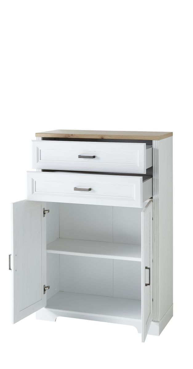 Kombischrank Jasmin Eiche Pinie 86 x 127 cm