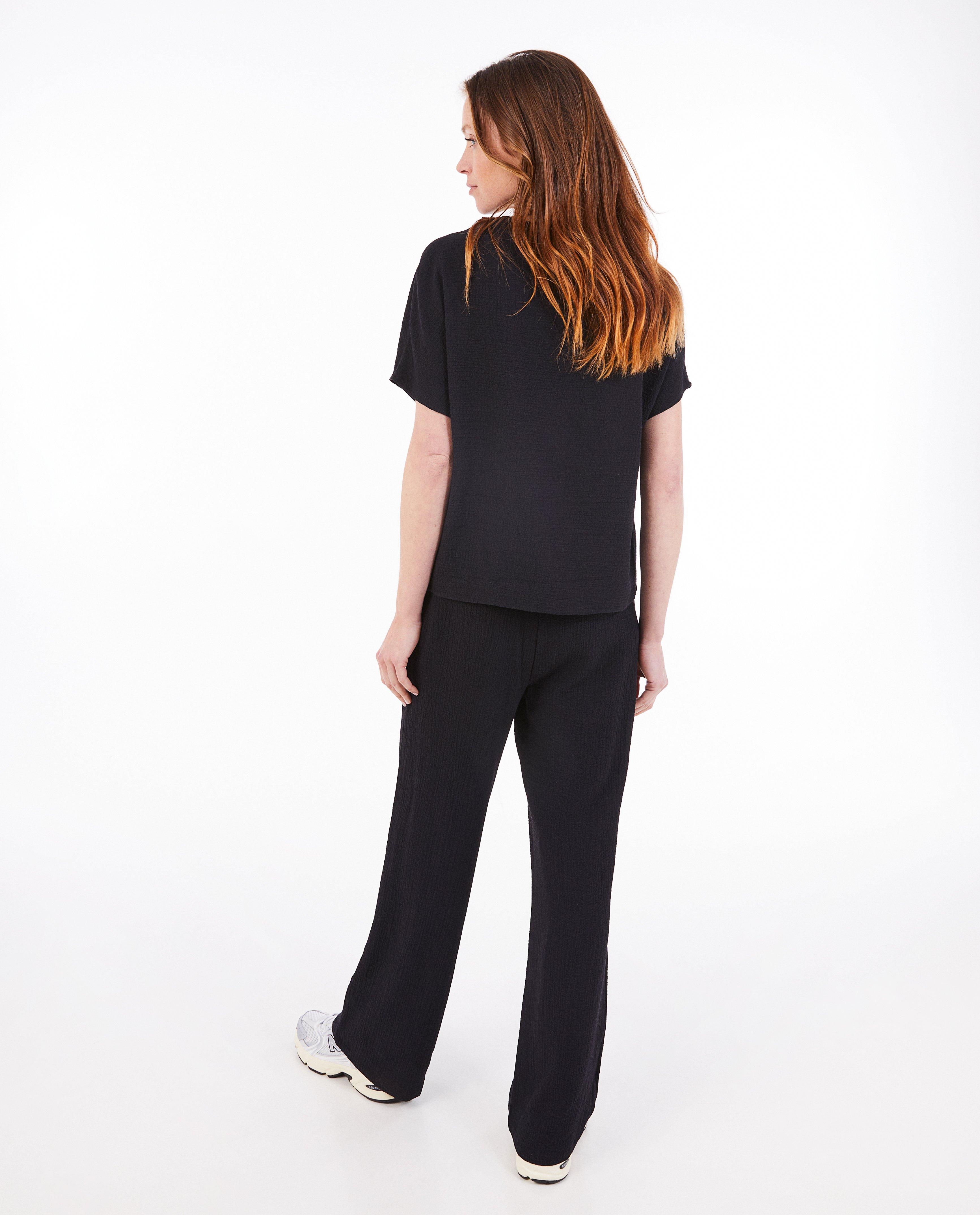 Pantaloni Sora Black negri