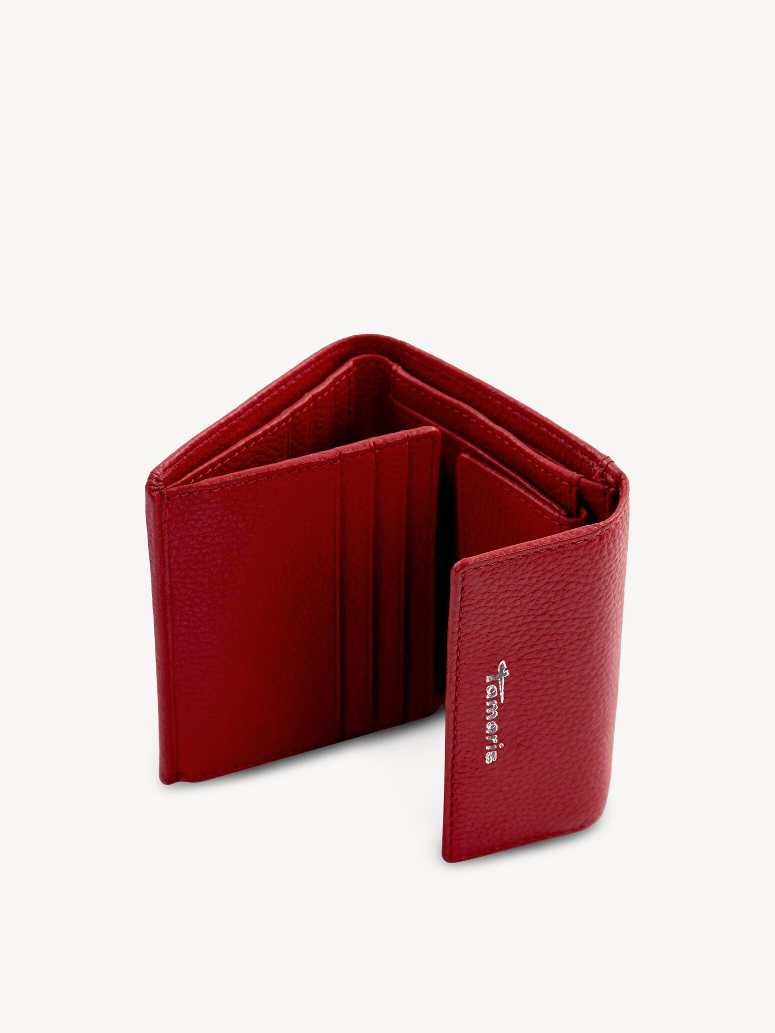 Portefeuilles en cuir - rouge