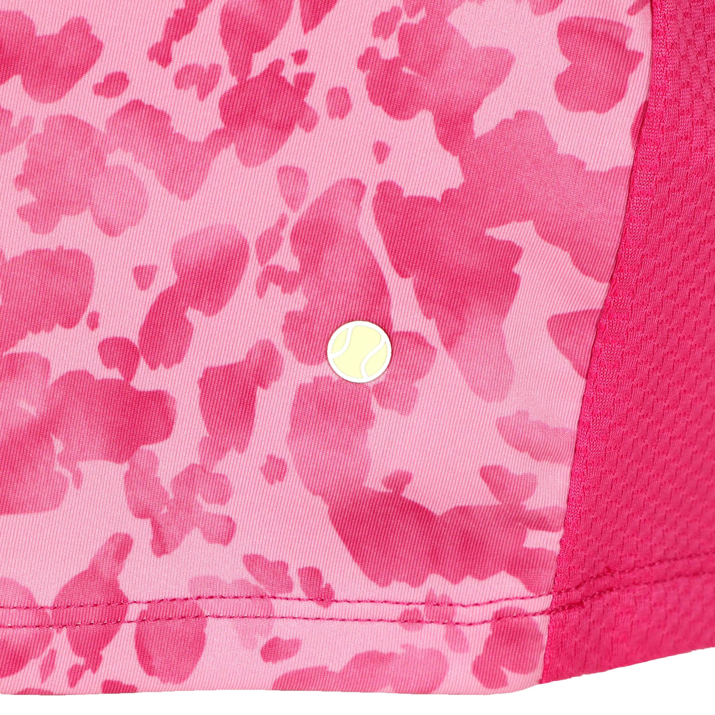 Tie-Break II T-Shirt Damen - Berry, Weiß