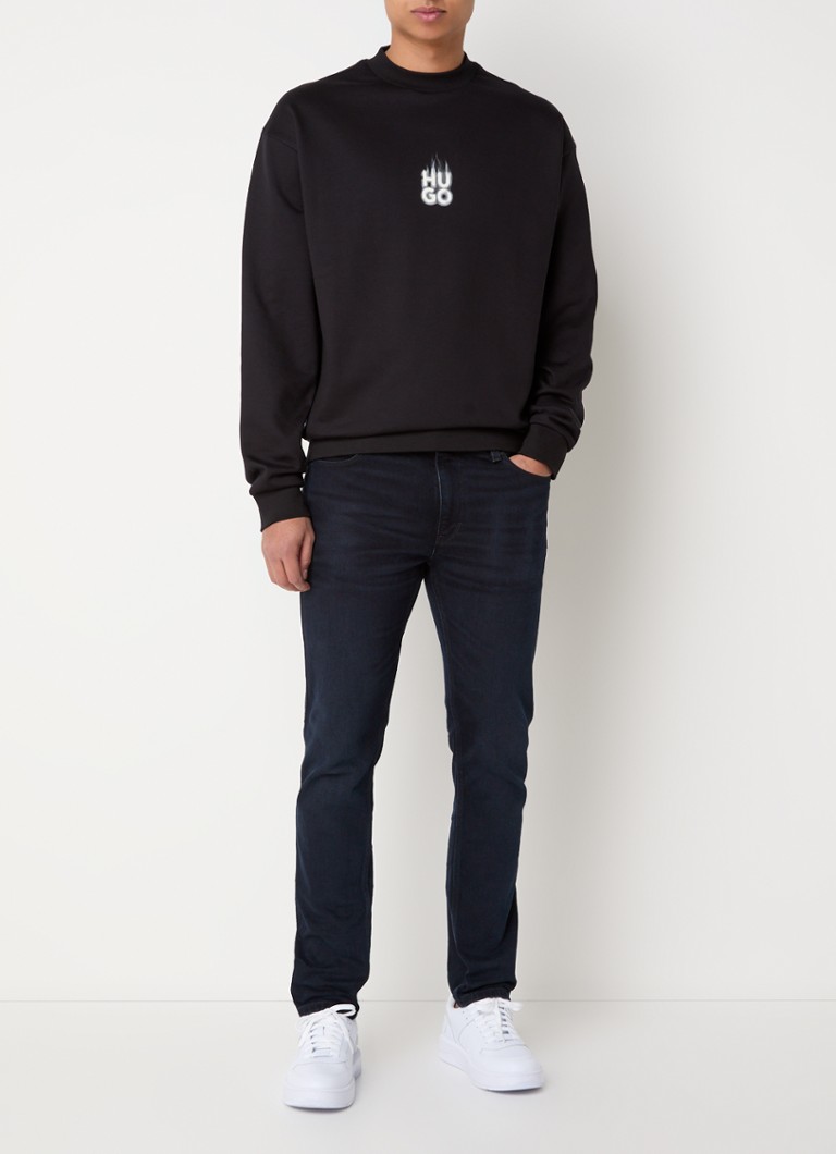 HUGO BOSS Durungu sweater with logo and back print