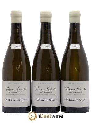 Puligny-Montrachet 1er Cru Les Combettes Etienne Sauzet  2017 - Lot de 3 Bouteilles