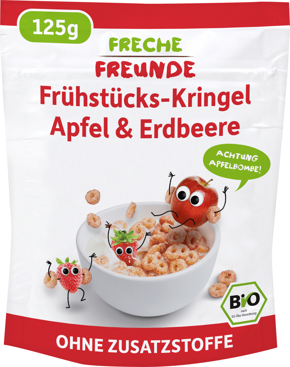 Kindermüsli Apfel & Erdbeere ab 1 Jahr, 125 g