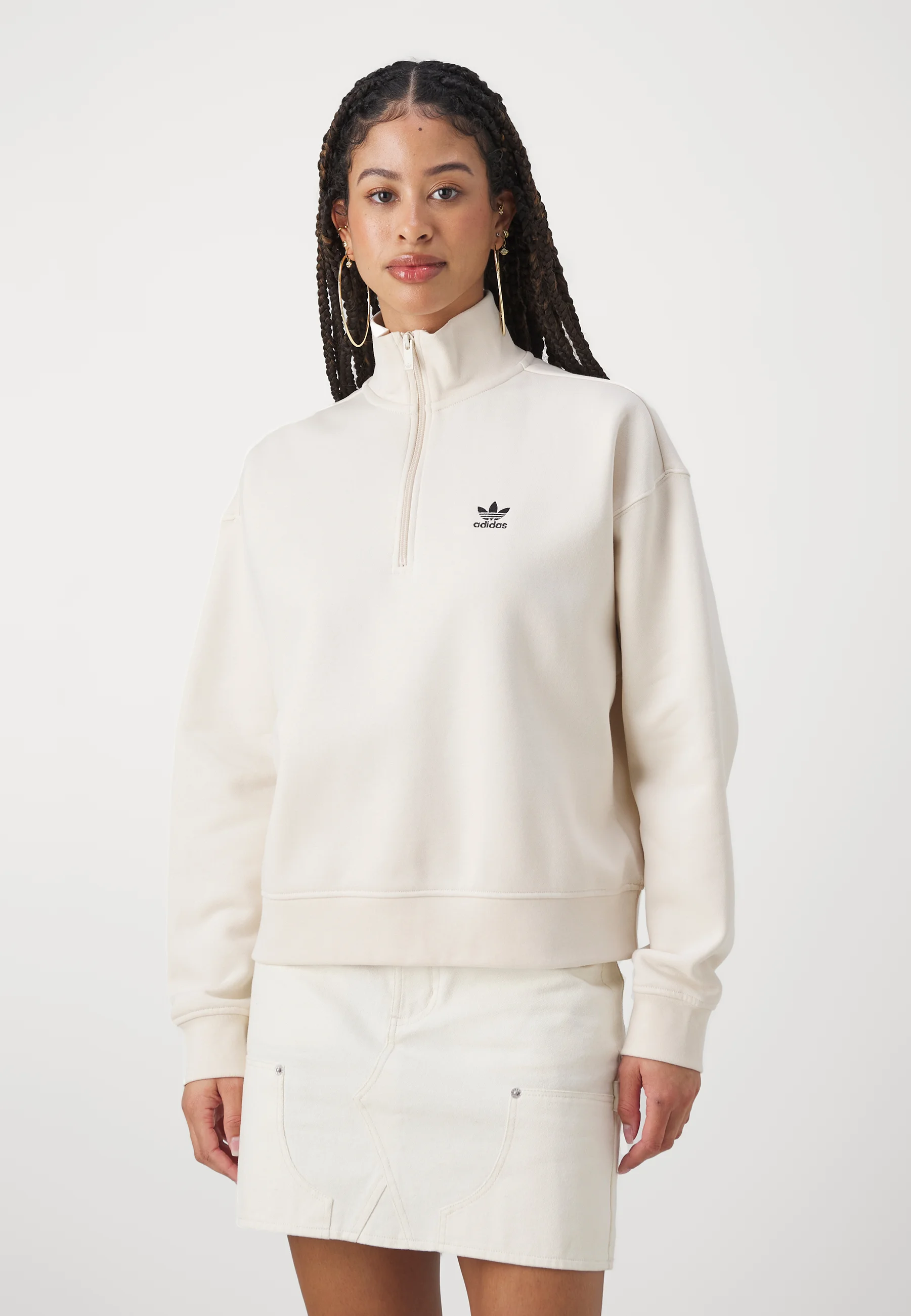 adidas Originals ESSENTIALS 1/2 ZIP - Sudadera