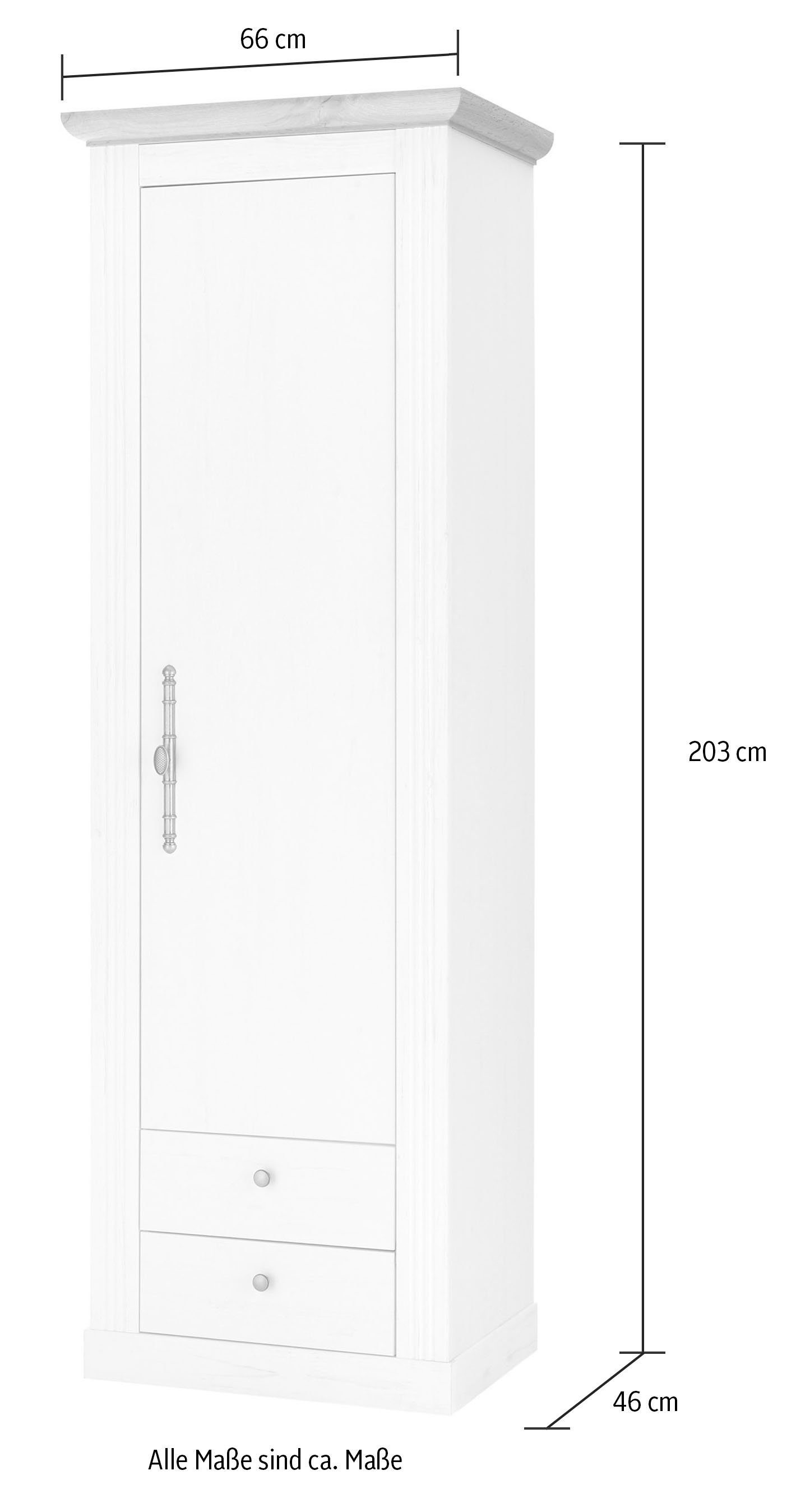 Home affaire Stauraumschrank WESTMINSTER Breite ca. 66 cm
